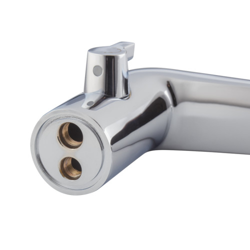 Змішувач на борт ванни HAIBA ALEX 022 (3-HOLE) (Колір хром) (HB3945)