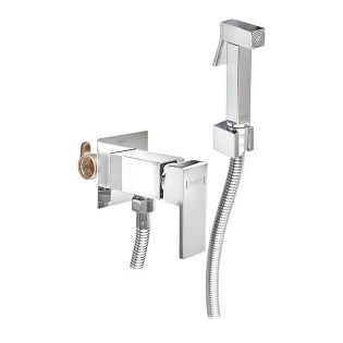 Змішувач для гігієнічного душу HAIBA KUBUS 002 (INNER) (Колір хром) (HB3950)