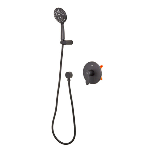 Змішувач для душу вбудований HAIBA AMANDA 003 (INNER) BLACK (Колір чорний) (HB3956)
