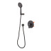 Змішувач для душу вбудований HAIBA AMANDA 003 (INNER) BLACK (Колір чорний) (HB3956)