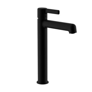 Смеситель для умывальника высокий HAIBA MARKUS 001 HIGH NUT BLACK (Цвет черный) (HB3972)