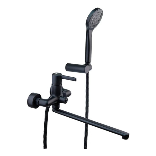 Смеситель для ванны HAIBA MARKUS 006 EURO BLACK (Цвет черный) (HB3974)