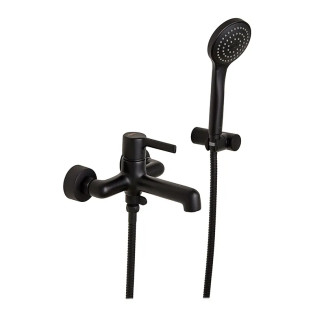 Змішувач для ванни HAIBA MARKUS 009 EURO BLACK (Колір чорний) (HB3975)
