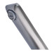 Смеситель для умывальника с удлиненным изливом HAIBA ALEX 001 LONG NUT GRAPHITE (Цвет графит) (HB3993)