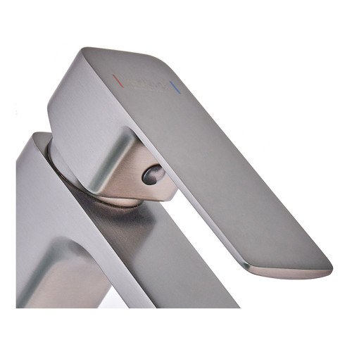 Змішувач для умивальника HAIBA KUBUS 001 GRAPHITE (Колір графіт) (HB4001)