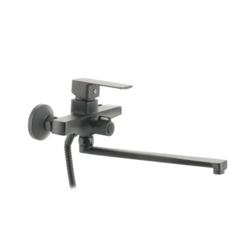 Змішувач для ванни HAIBA KUBUS 006 EURO GRAPHITE (Колір графіт) (HB4006)