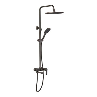 Душова колона із змішувачем HAIBA MILANO 003-J GRAPHITE (Колір графіт) (HB4009)