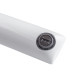 Змішувач для умивальника HAIBA ALEX 001 HIGH NUT WHITE-CHROME (Колір білий хром) (HB9564)