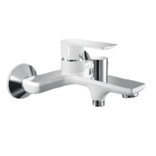 Змішувач для ванни HAIBA ALEX 009 EURO WHITE-CHROME (Колір білий хром) (HB9568)