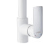 Змішувач для кухні HAIBA ALEX 018 NUT WHITE-CHROME (Колір білий хром) (HB9569)
