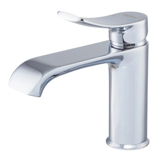Смеситель для умывальника HAIBA BOLERO 001 NUT (Цвет хром) (HB9574)