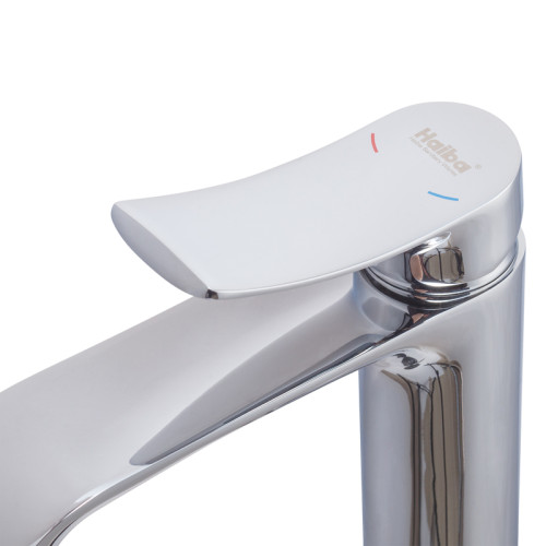 Смеситель для умывальника HAIBA BOLERO 001 NUT (Цвет хром) (HB9574)