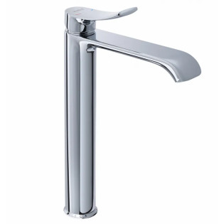 Змішувач для умивальника високий HAIBA BOLERO 001 HIGH NUT (Колір хром) (HB9575)