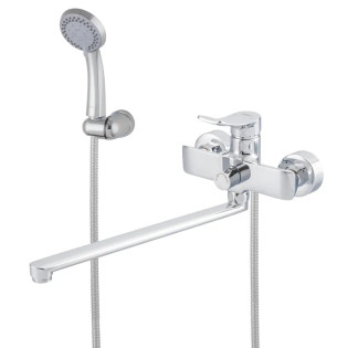 Змішувач для ванни HAIBA BOLERO 006 EURO (Колір хром) (HB9577)