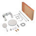 Душова колона із змішувачем HAIBA BOLERO 009-J (Колір хром) (HB9579)