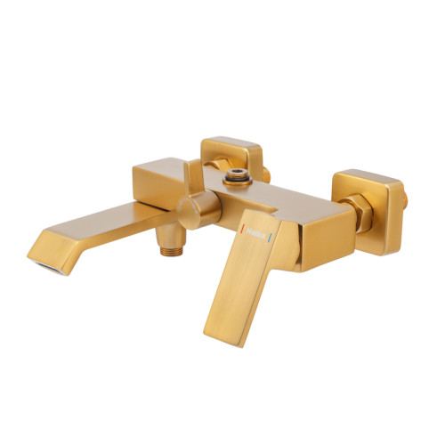 Душевая колонна со смесителем HAIBA GAUDI 009-J BRUSHED GOLD (Цвет матовое золото) (HB9584)