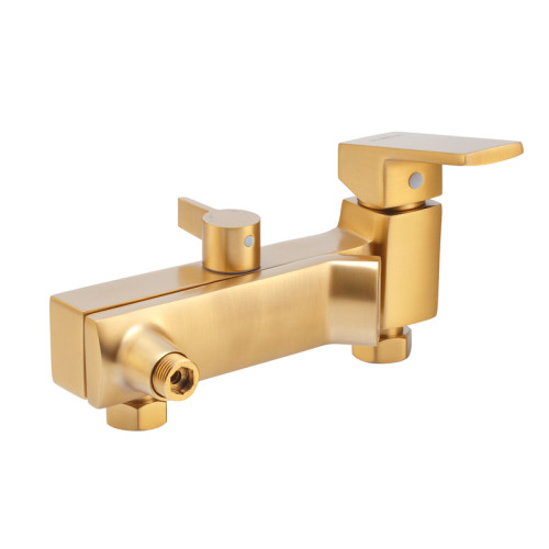 Душевая колонна со смесителем HAIBA GAUDI 009-J BRUSHED GOLD (Цвет матовое золото) (HB9584)