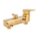 Душевая колонна со смесителем HAIBA GAUDI 009-J BRUSHED GOLD (Цвет матовое золото) (HB9584)