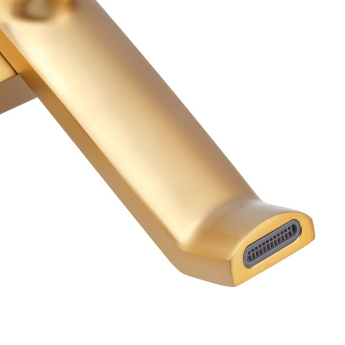 Душевая колонна со смесителем HAIBA GAUDI 009-J BRUSHED GOLD (Цвет матовое золото) (HB9584)