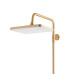 Душевая колонна со смесителем HAIBA GAUDI 009-J BRUSHED GOLD (Цвет матовое золото) (HB9584)