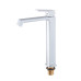 Змішувач для умивальника високий HAIBA GAUDI 001 HIGH NUT (Колір хром) (HB9592)