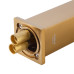 Змішувач для умивальника HAIBA GAUDI 001 HIGH NUT BRUSHED GOLD (Колір матове золото) (HB9597)