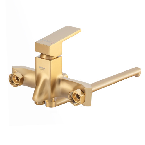 Смеситель для ванны HAIBA GAUDI 006 EURO BRUSHED GOLD (Цвет матовое золото) (HB9598)