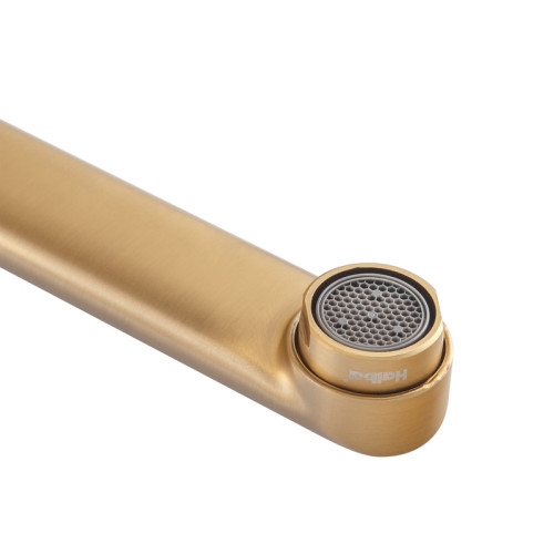 Смеситель для ванны HAIBA GAUDI 006 EURO BRUSHED GOLD (Цвет матовое золото) (HB9598)
