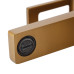 Змішувач для умивальника HAIBA KANT 001 NUT BRUSHED GOLD (Колір матове золото) (HB9605)
