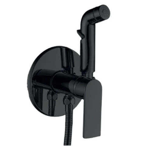 Змішувач для гігієнічного душу HAIBA ALEX 002 (INNER) BLACK (Колір чорний) (HB9618)