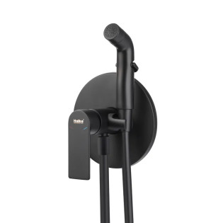 Змішувач для гігієнічного душу HAIBA ALEX 002 (INNER) BLACK (Колір чорний) (HB9618)