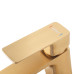 Змішувач для умивальника HAIBA KUBUS 001 BRUSHED GOLD (Колір матове золото) (HB9622)