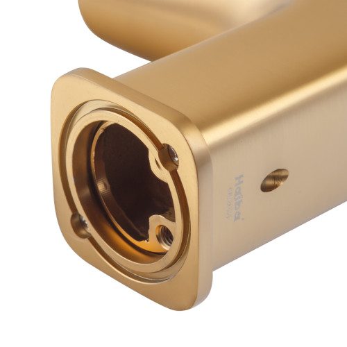 Змішувач для біде HAIBA KUBUS 002 BRUSHED GOLD (Колір матове золото) (HB9624)