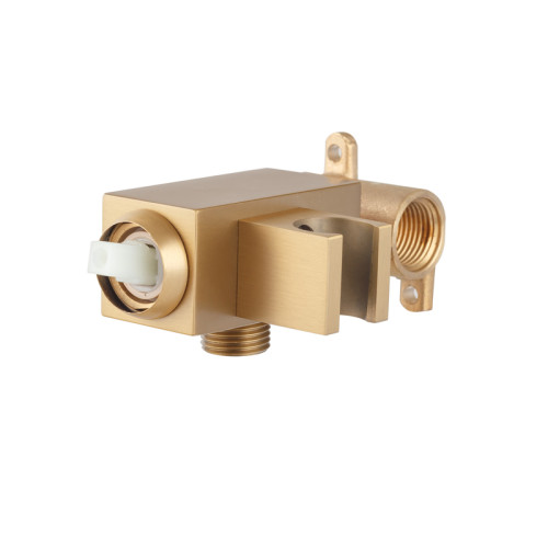 Смеситель для гигиенического душа HAIBA KUBUS 002 (INNER) BRUSHED GOLD (Цвет матовое золото) (HB9625)