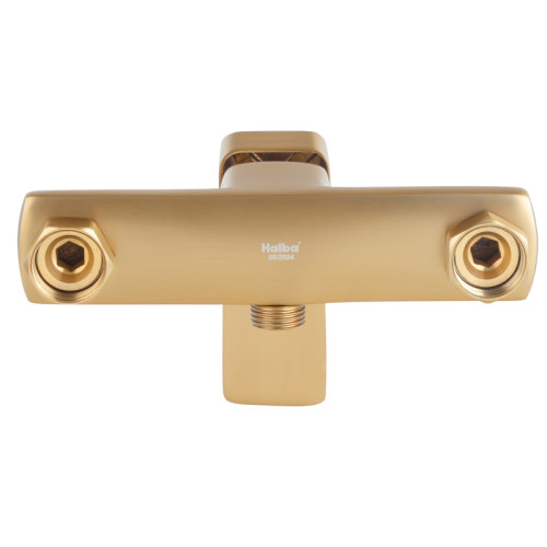Змішувач для душу HAIBA KUBUS 003 BRUSHED GOLD (Колір матове золото) (HB9626)
