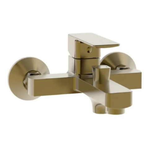 Смеситель для ванны HAIBA KUBUS 009 EURO BRUSHED GOLD (Цвет матовое золото) (HB9628)