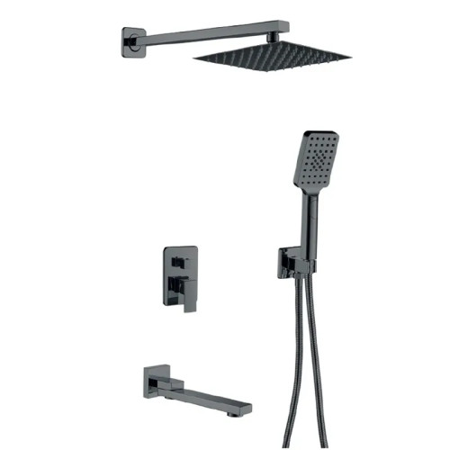 Вбудована душова система HAIBA KUBUS 009 (INNER) GRAPHITE (Колір графіт) (HB9630)
