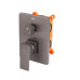 Вбудована душова система HAIBA KUBUS 009 (INNER) GRAPHITE (Колір графіт) (HB9630)