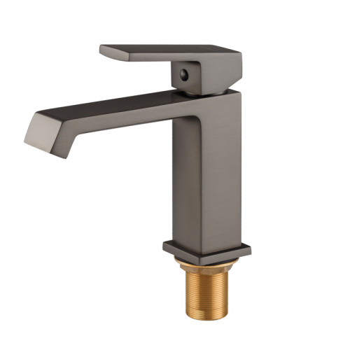 Смеситель для умывальника HAIBA GAUDI 001 NUT GRAPHITE (Цвет графит) (HB9642)