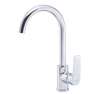 Змішувач для кухні HAIBA TROYA 017 NUT (Колір хром) (HB9662)