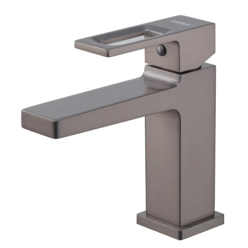 Змішувач для умивальника HAIBA KANT 001 NUT GRAPHITE (Колір графіт) (HB9664)