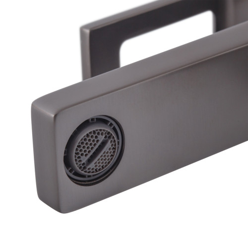 Змішувач для умивальника HAIBA KANT 001 NUT GRAPHITE (Колір графіт) (HB9664)