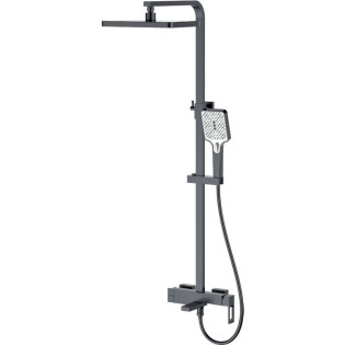 Душова колона із змішувачем HAIBA KANT 009-J GRAPHITE (Колір графіт) (HB9665)