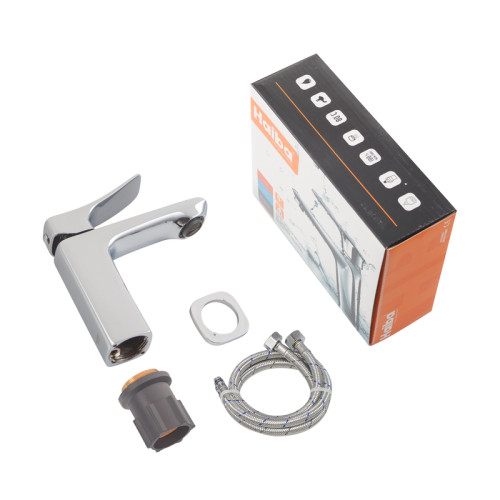 Змішувач для умивальника HAIBA BERGAMO 001 NUT (HB9678)