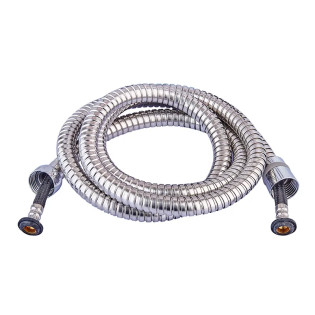 Шланг MIXXUS F07-150cm армований нейлоном (Колір хром) (HO0032)