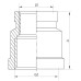 Муфта редукційна 1-1/2