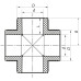 Хрестовина 40 PPR Koer K0028.PRO (KP0034)