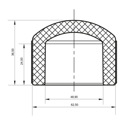 Заглушка 50 PPR Koer K0063.PRO (KP0074)