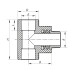 Трійник НР 20x1/2M PPR Koer K0108.PRO (KP0129)