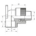 Кут настановний НР 20x1/2M PPR Koer K0124.PRO (KP0149)